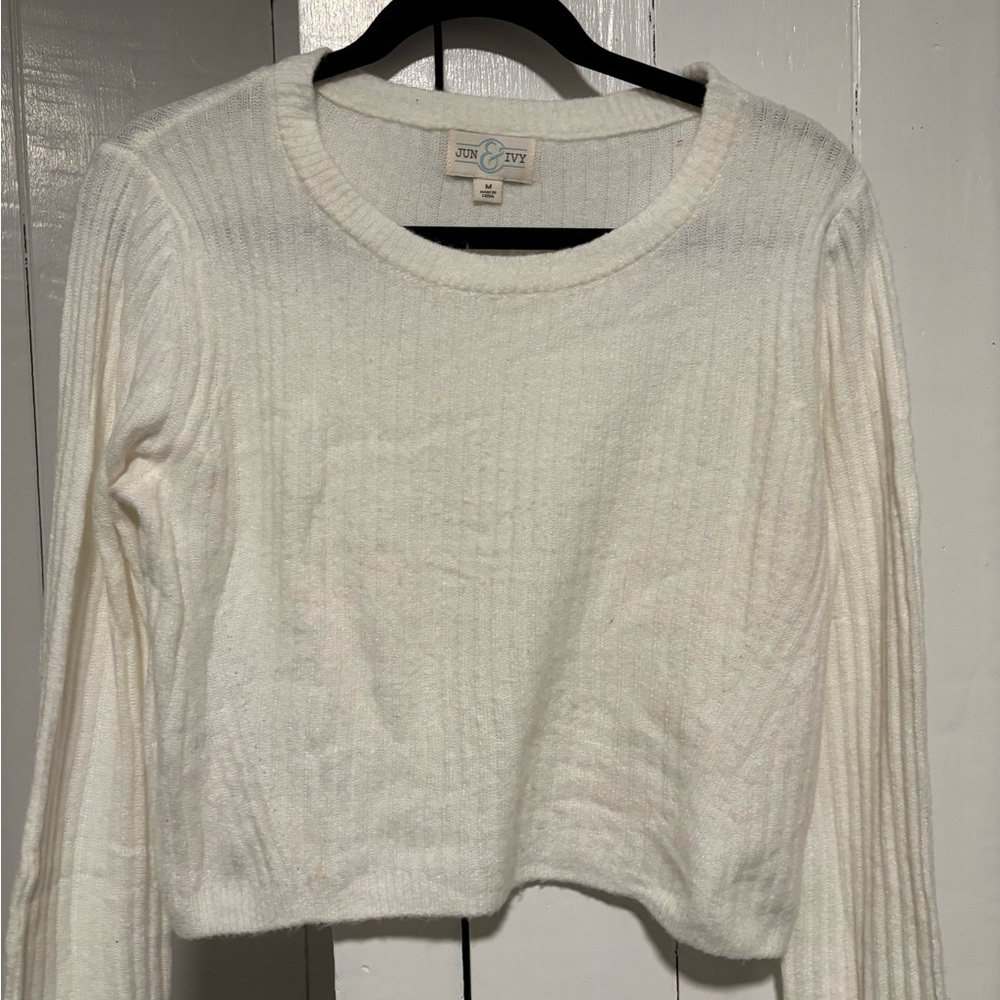 June & Ivy Ribbed lightweight sweater